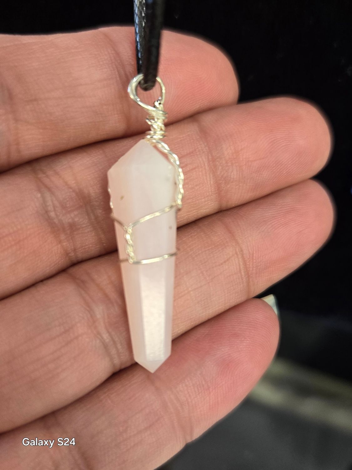 Pink Opal Pendant