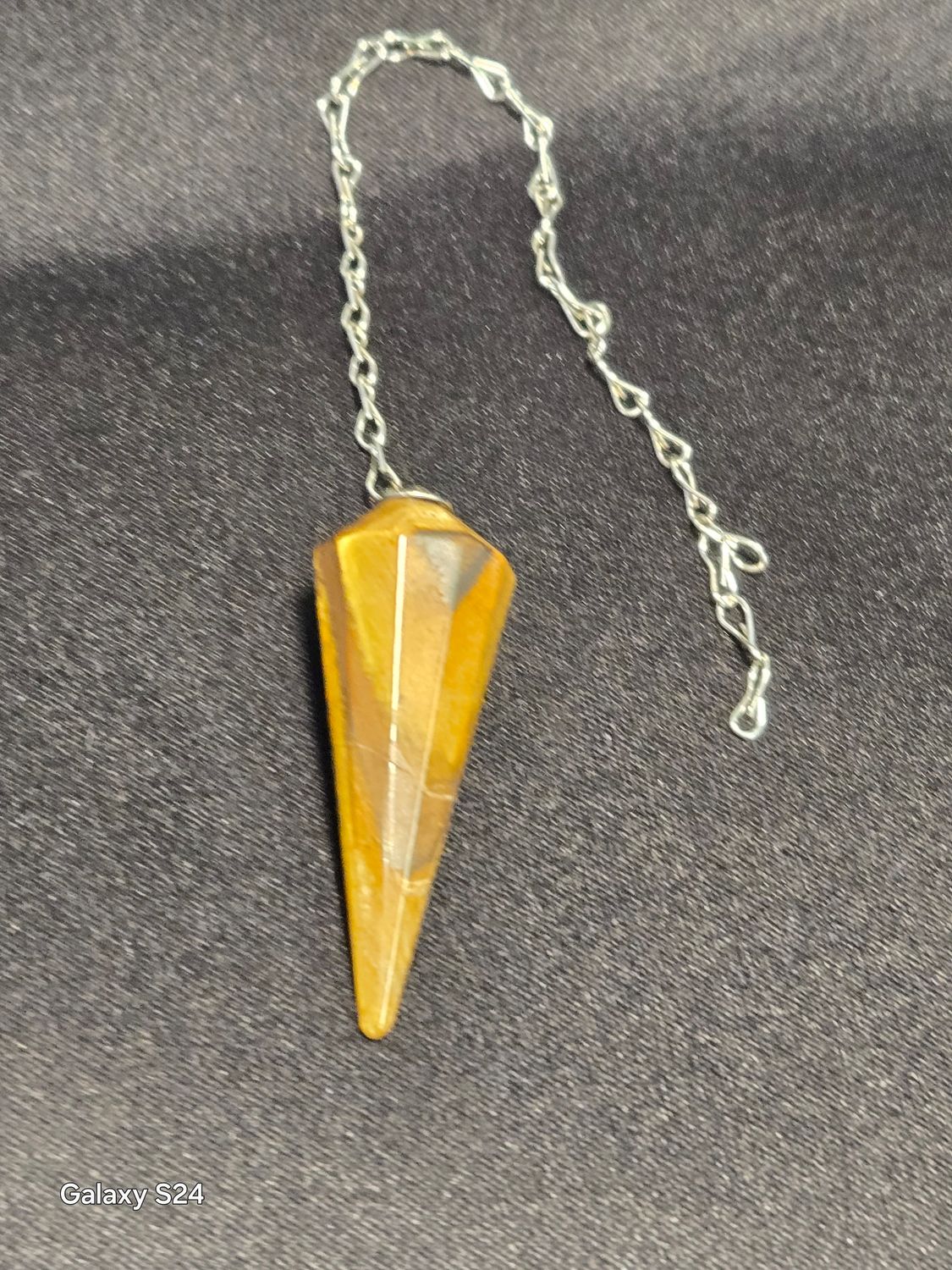 Tiger Eye Pendulums