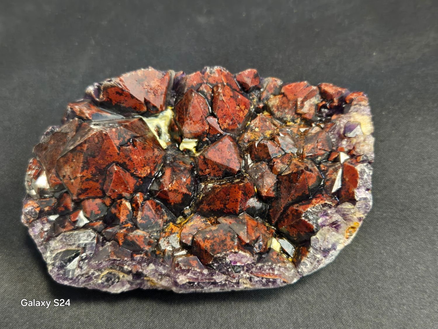 Hematite Included Amethyst 