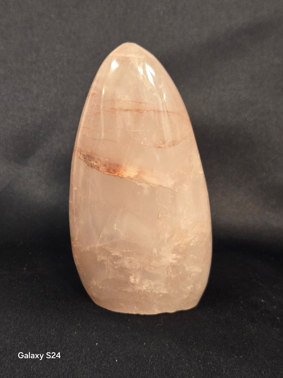 Quartz / Hematite   F I