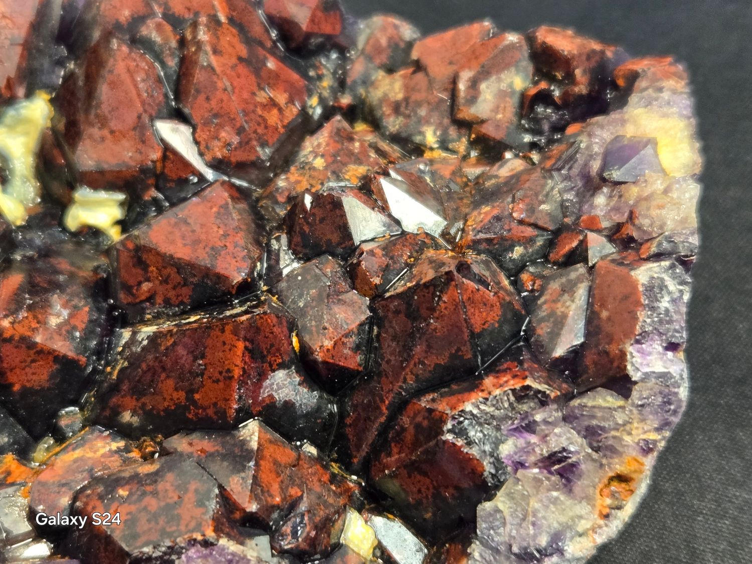 Hematite Included Amethyst 