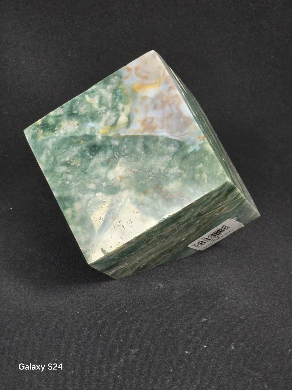 Ocean Jasper IV Cube