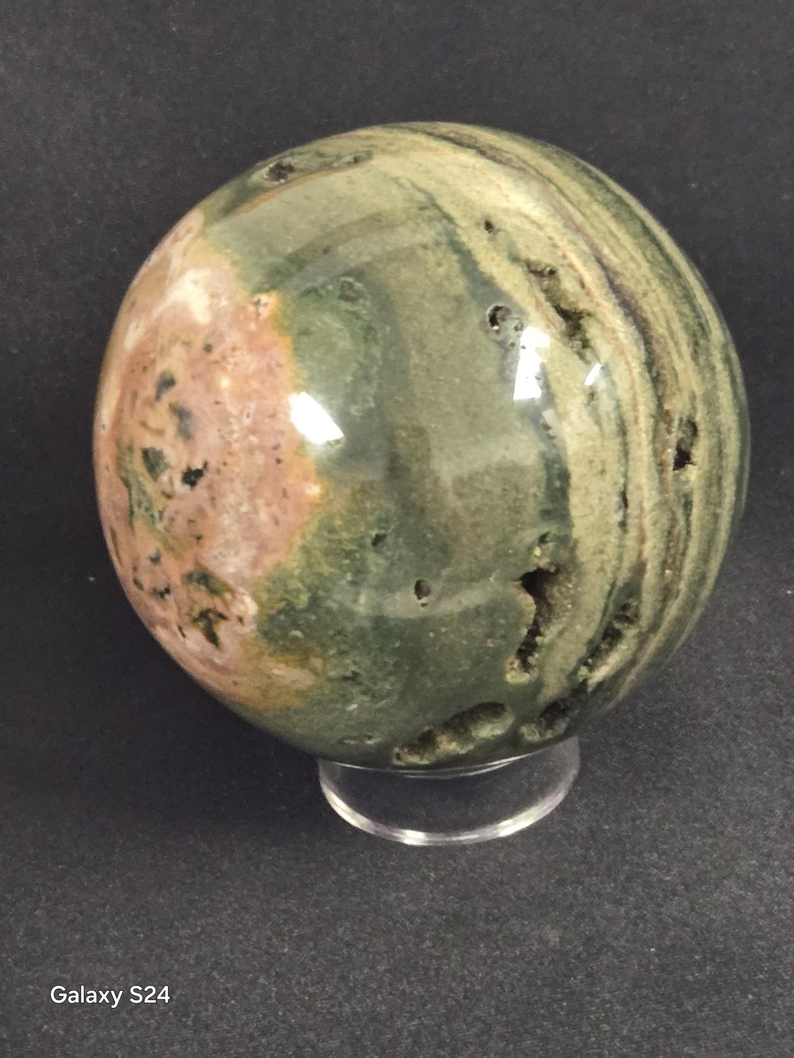 Ocean Jasper Sphere