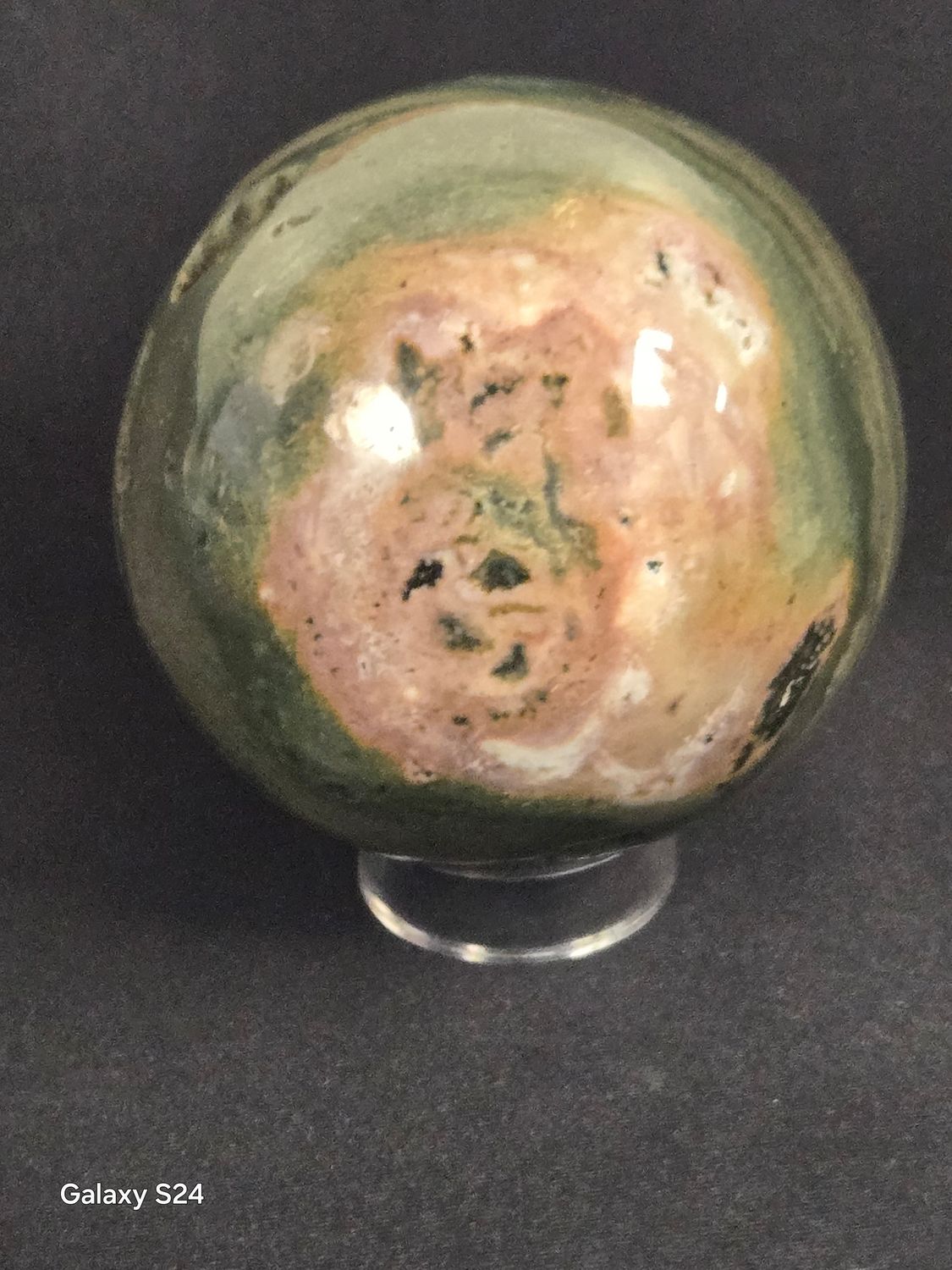 Ocean Jasper Sphere