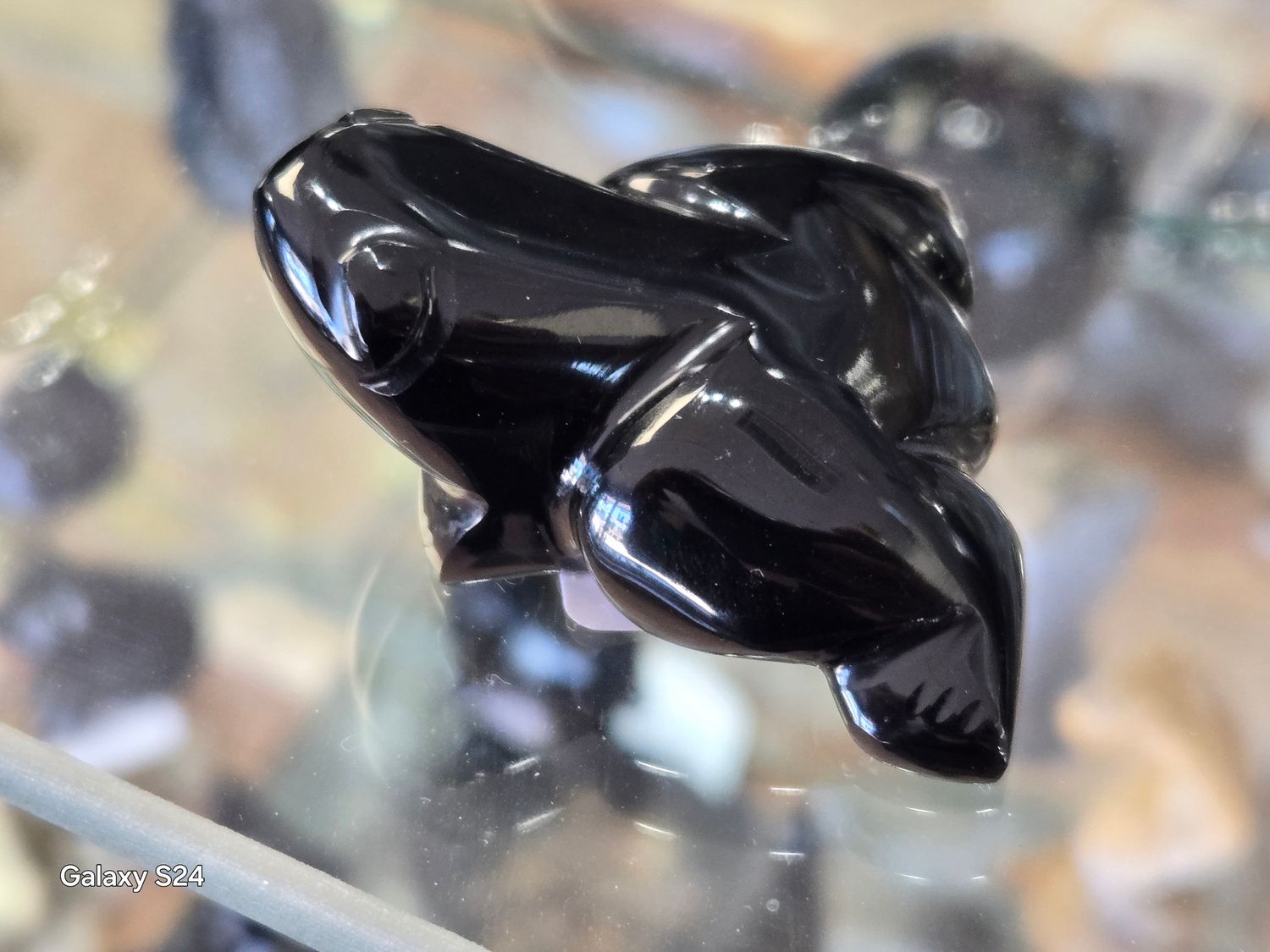 Obsidian Frog