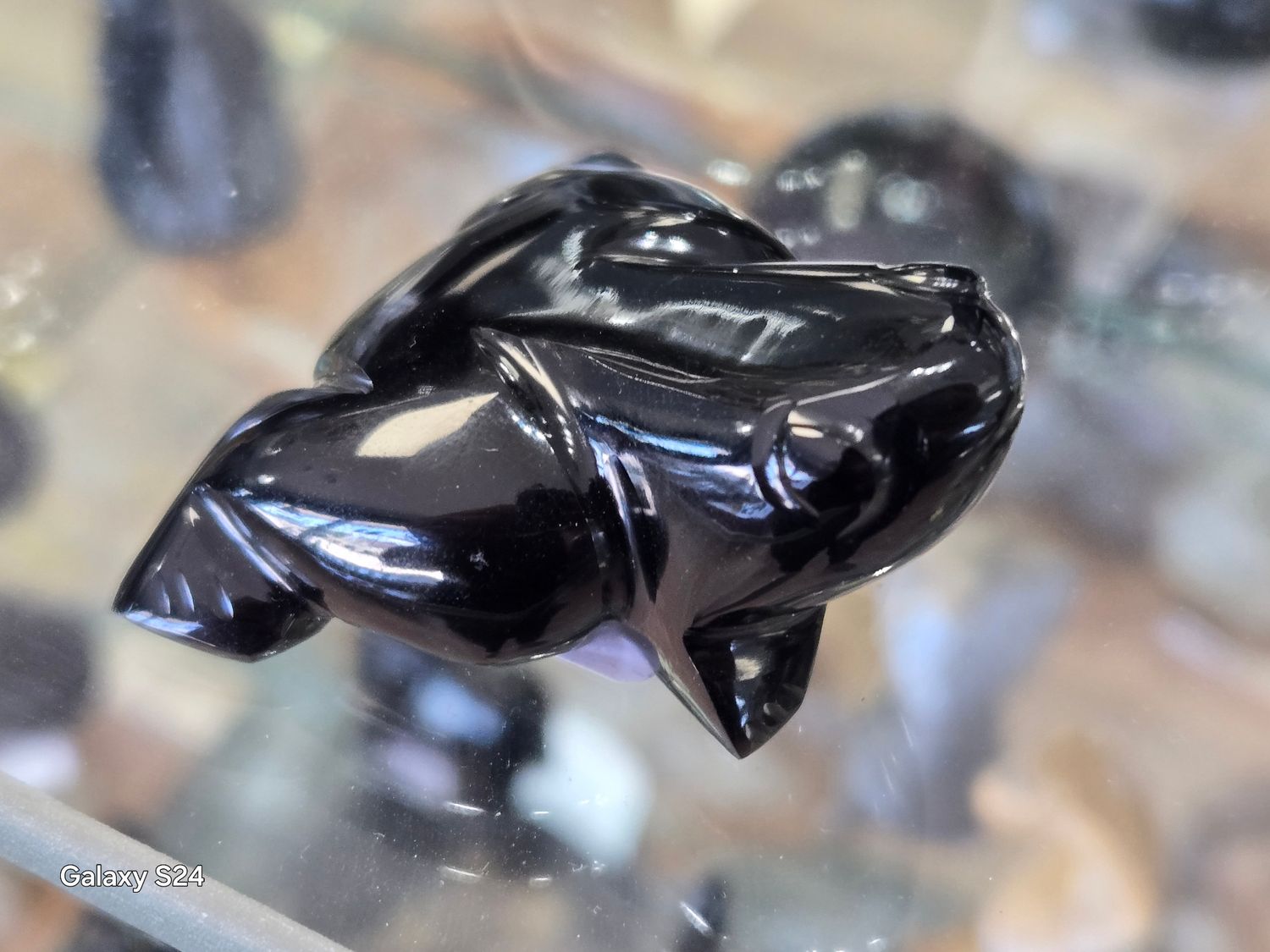 Obsidian Frog