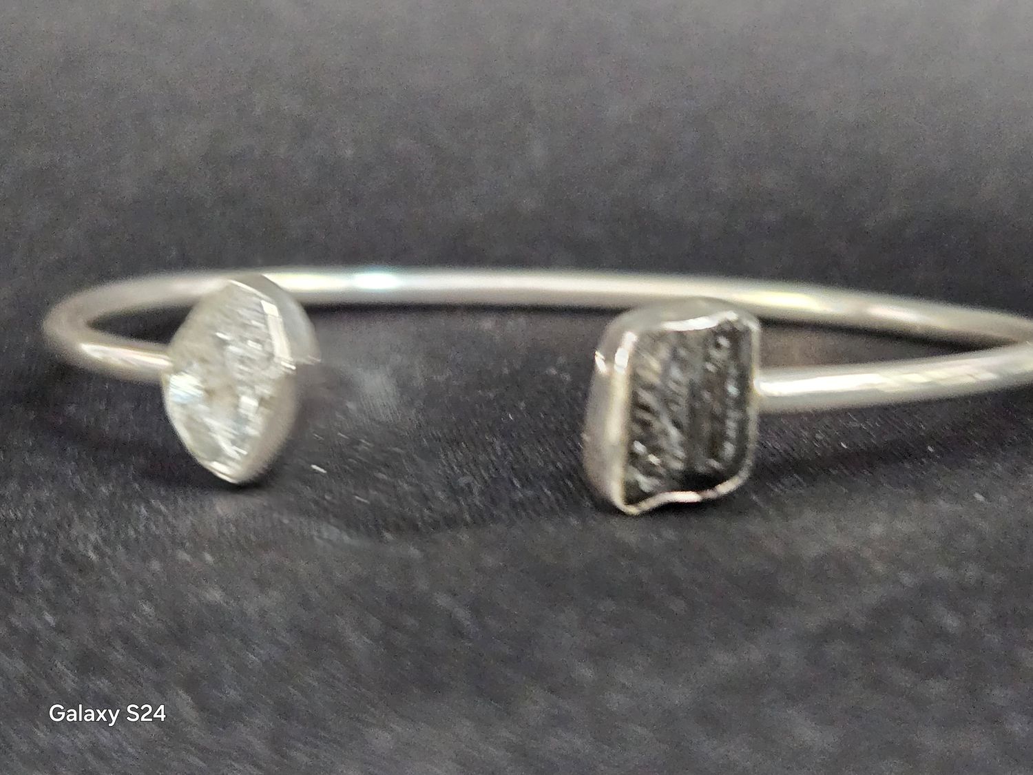 Black Tourm w/ Herk Diamond Sterling Silver