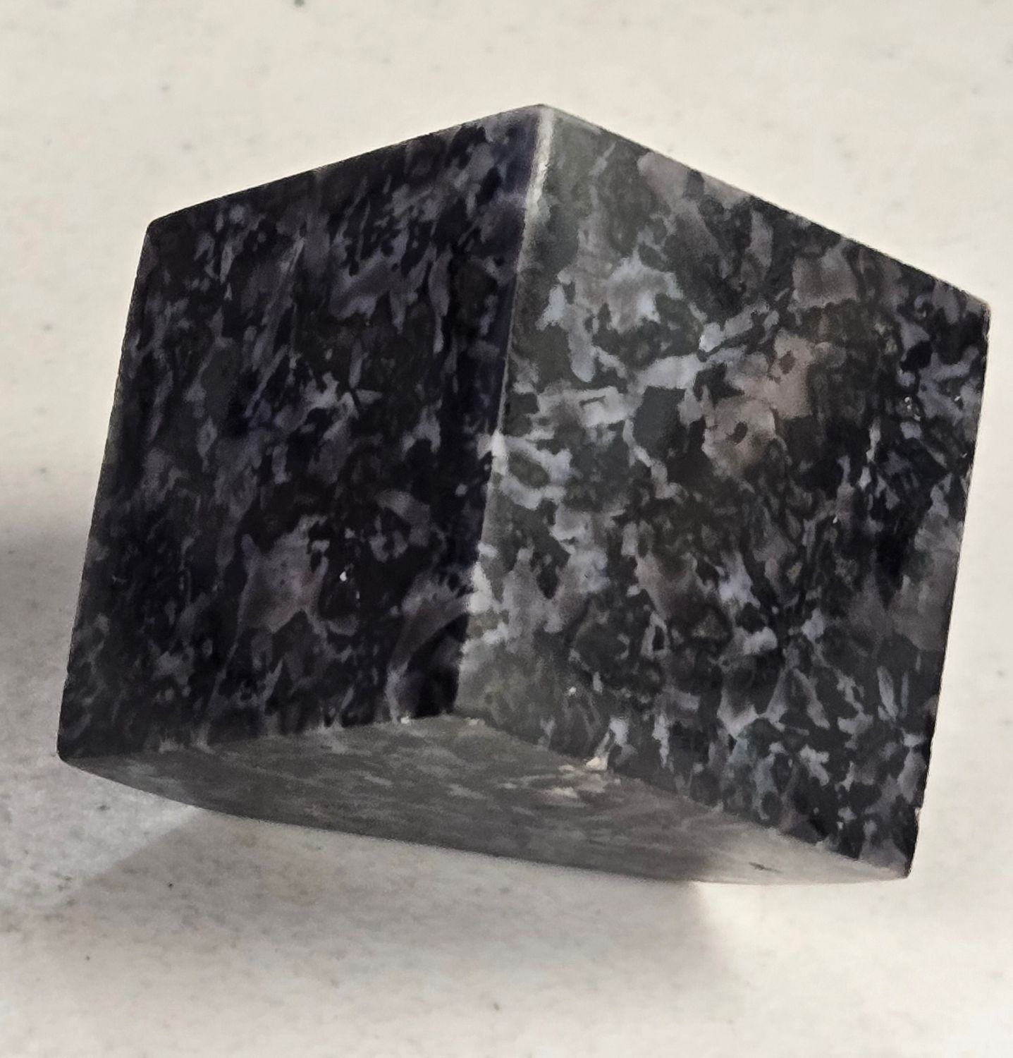 Indigo Gabbro Cube