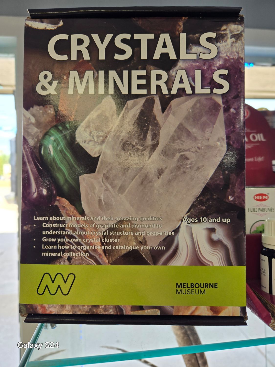 Crystals and Minerals Science kit