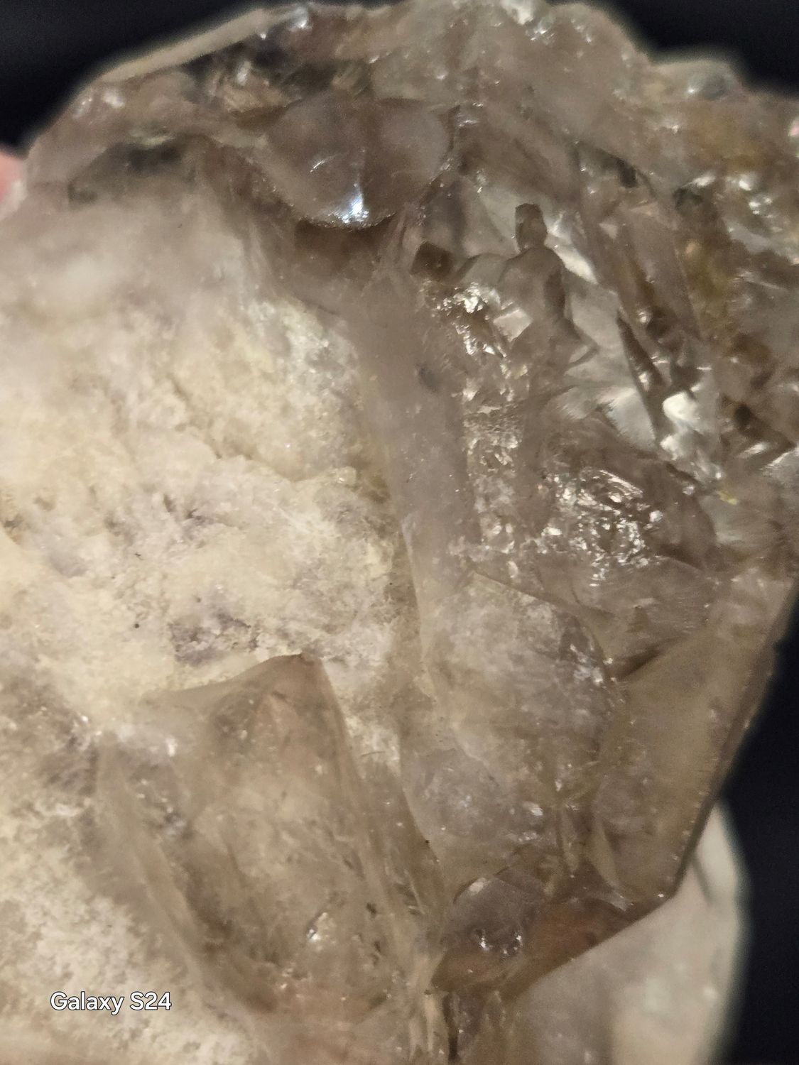 Elestial Quartz I w mica