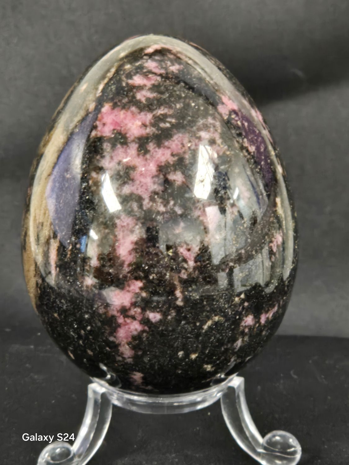 Rhodonite  Egg