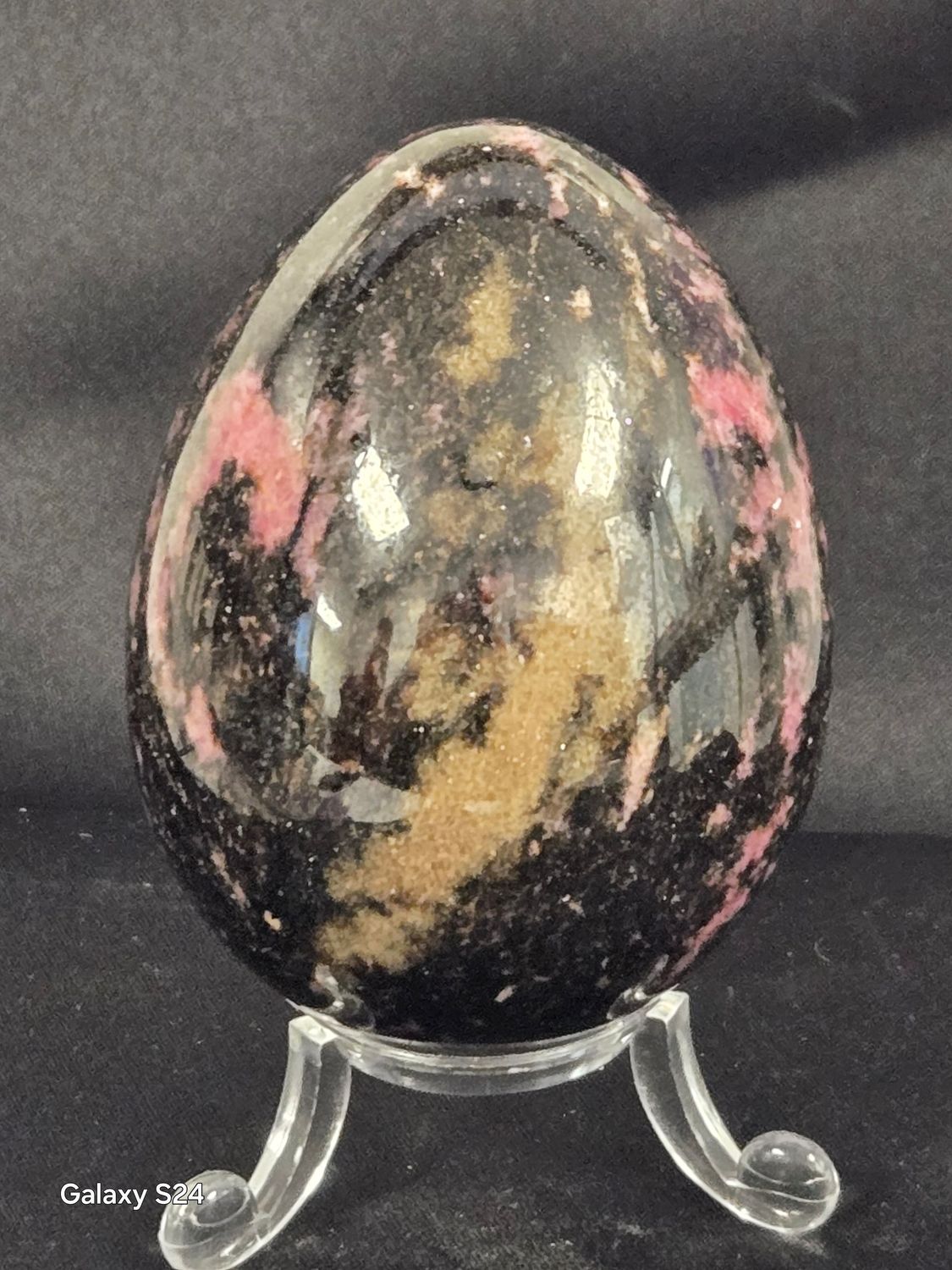 Rhodonite  Egg