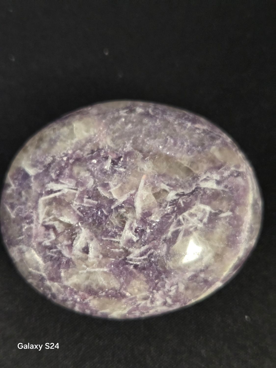 Lepidolite Palm II