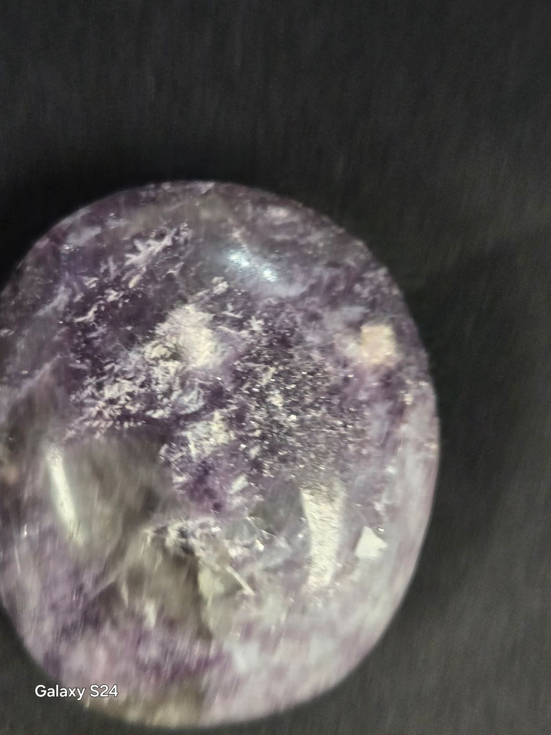 Lepidolite Palm VIII