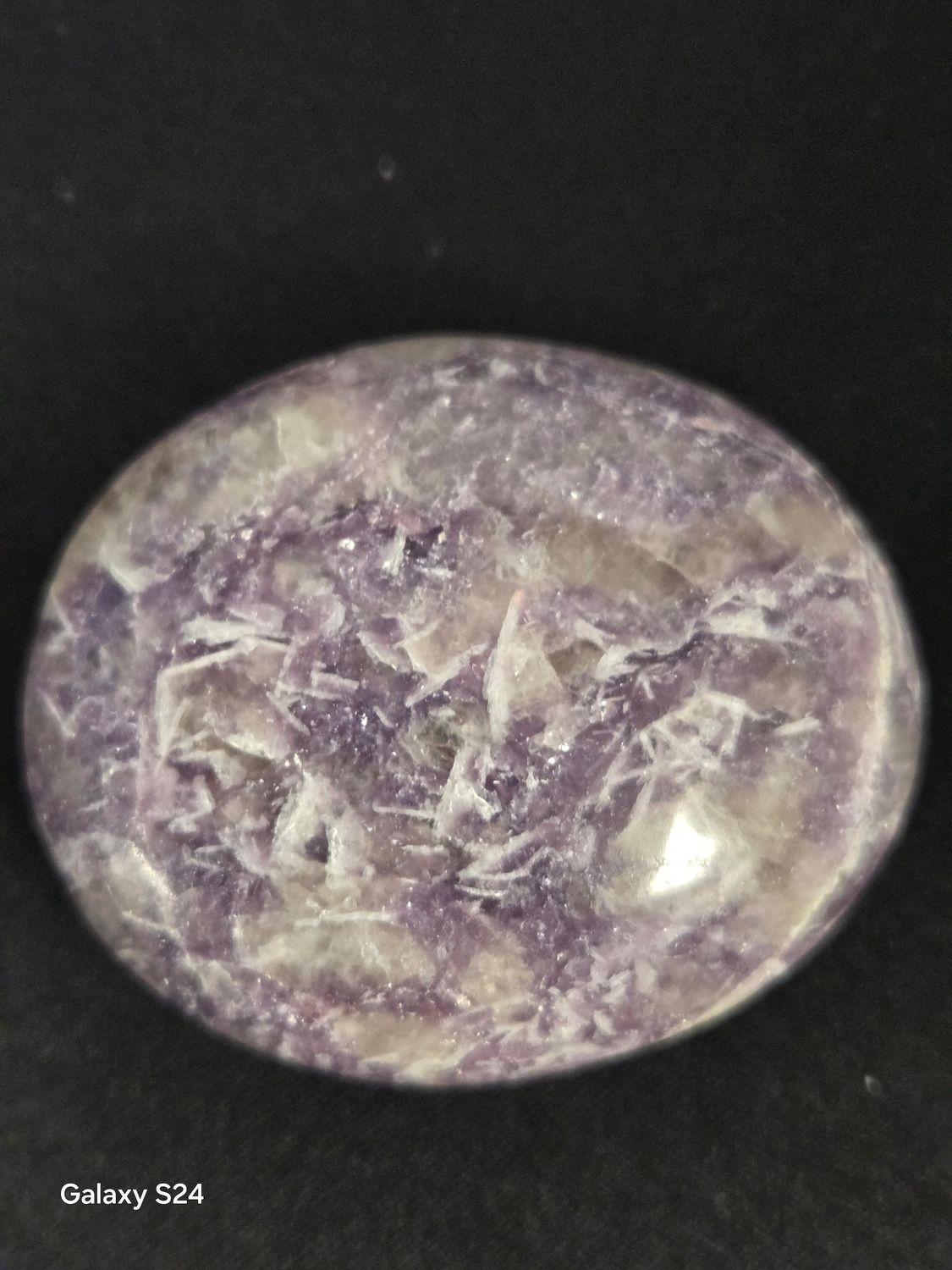 Lepidolite Palm II
