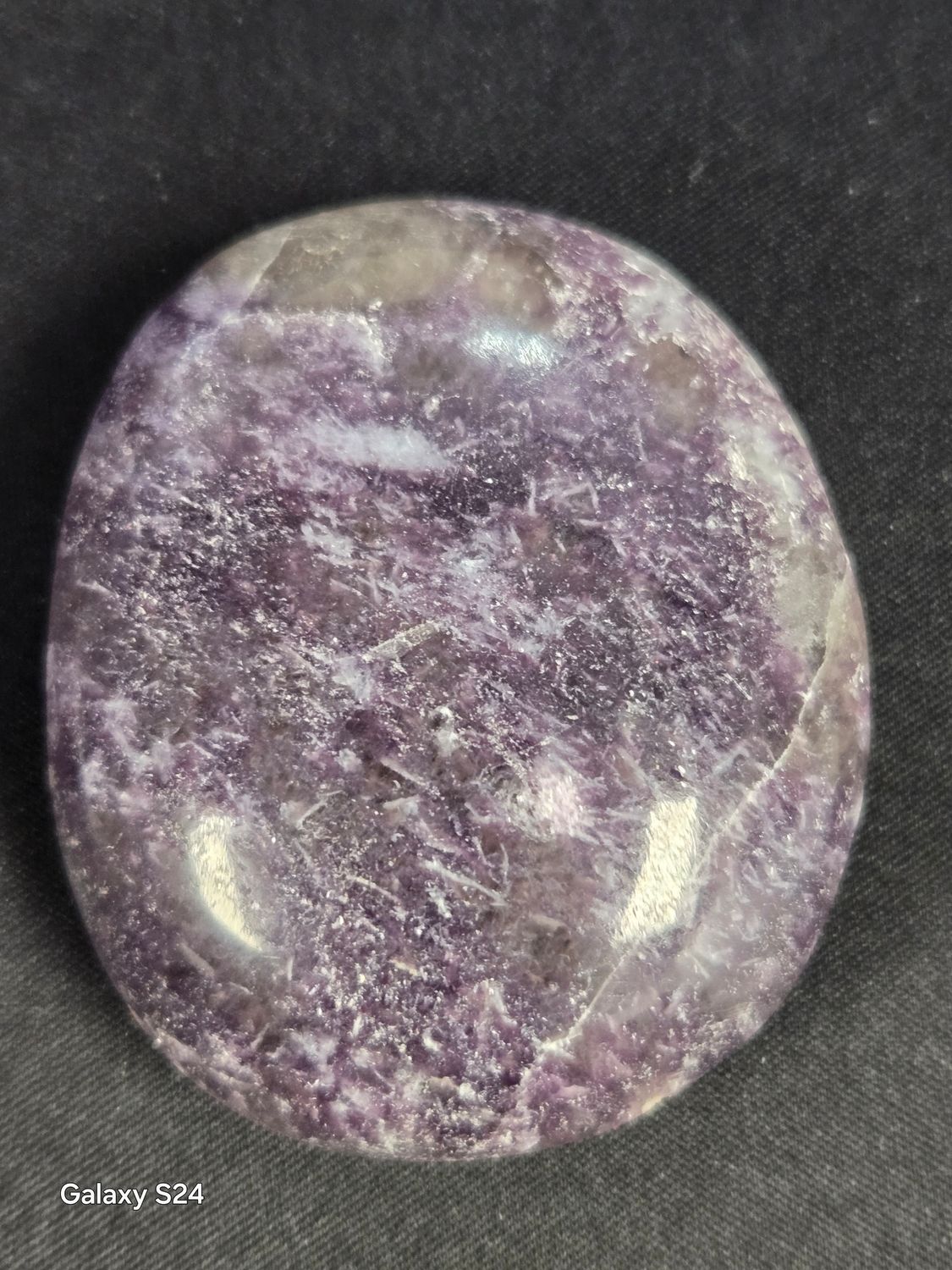 Lepidolite Palm VIII