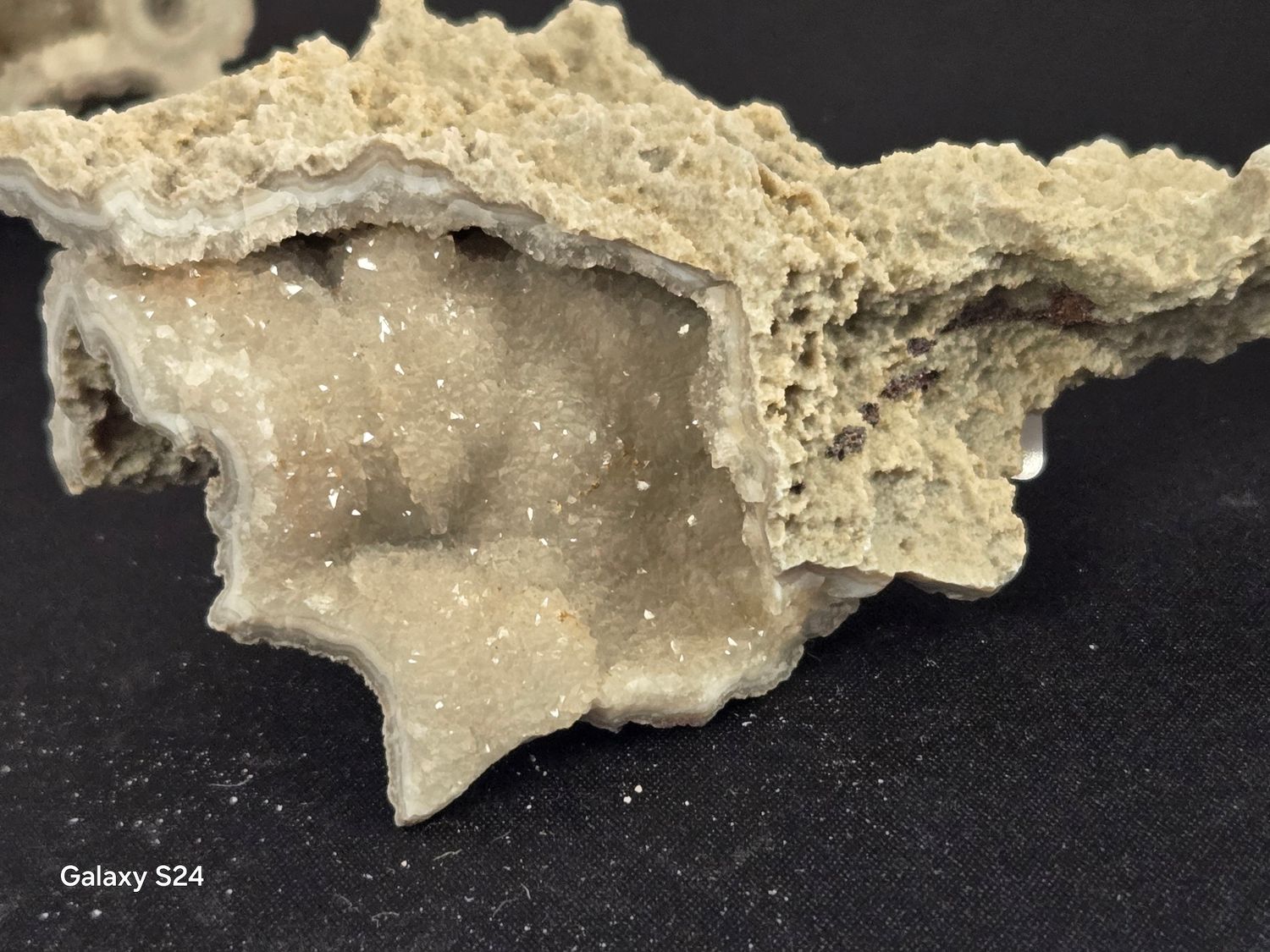 Druzy Quartz II /lace Agate/barite
