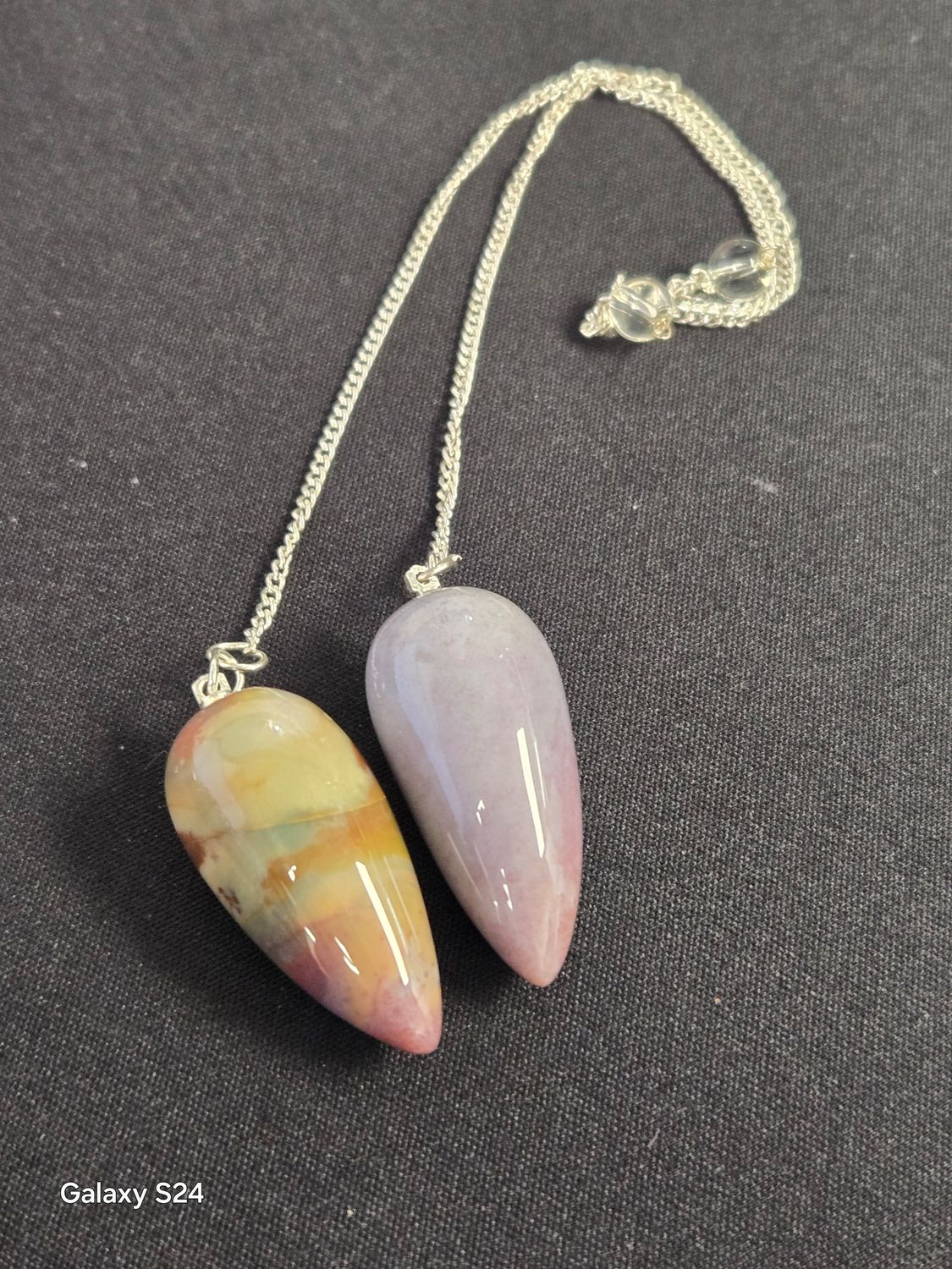 Gemstone Pendulums - Fancy Jasper