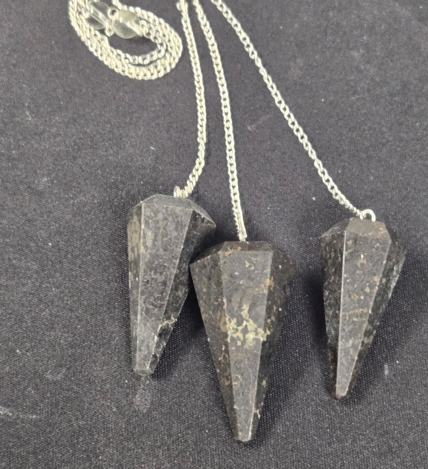 Gemstone Pendulums - Nuummite