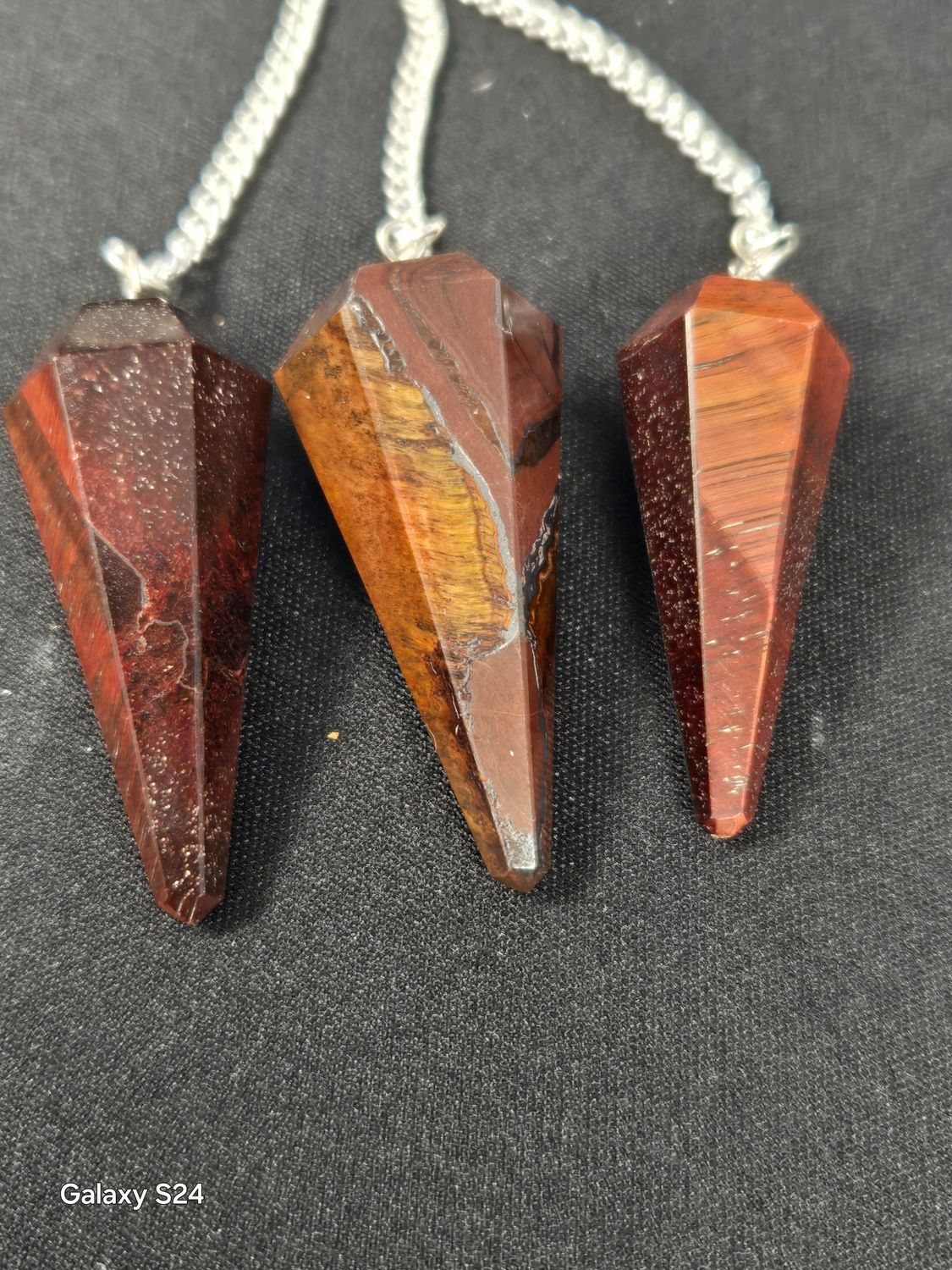 Gemstone Pendulums - Red Tiger Eye