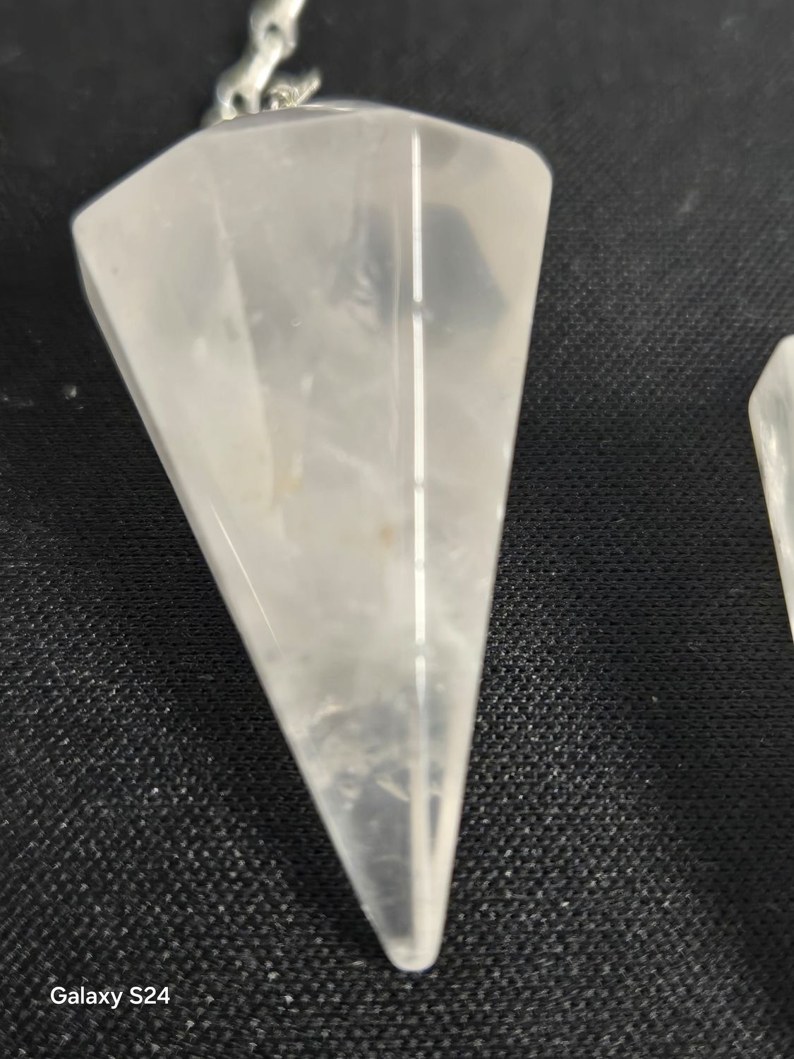 Gemstone Pendulums - Rose Quartz