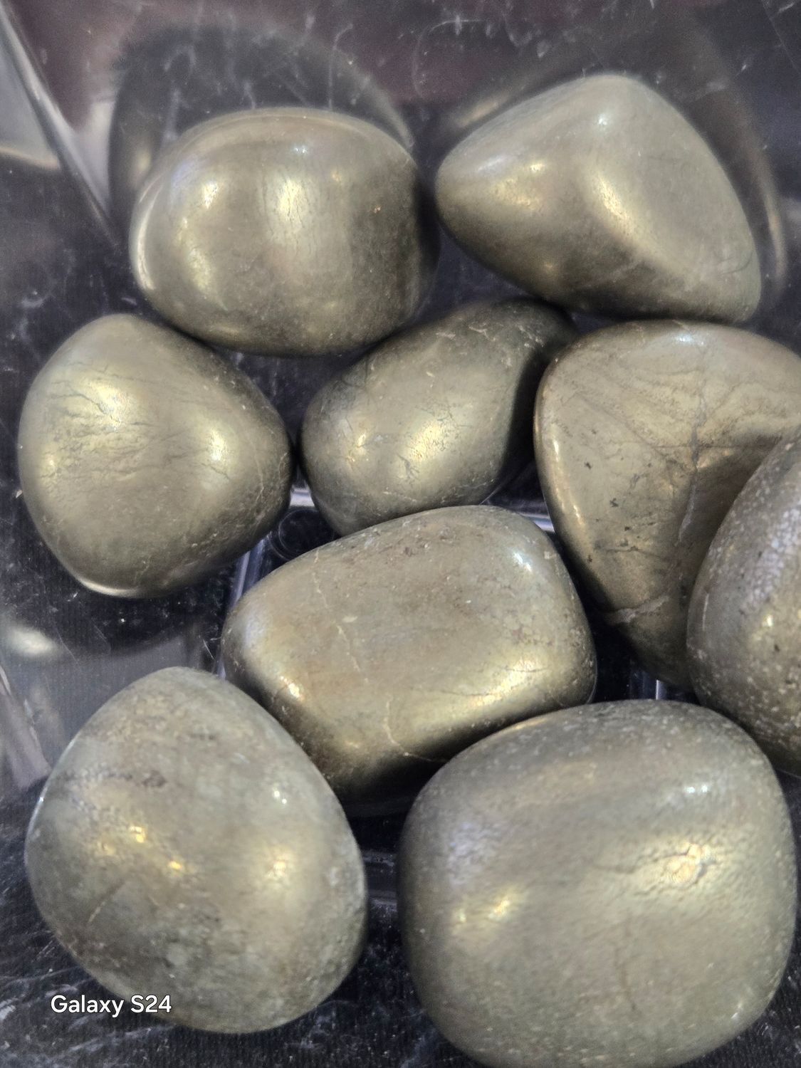 Pyrite Tumbles