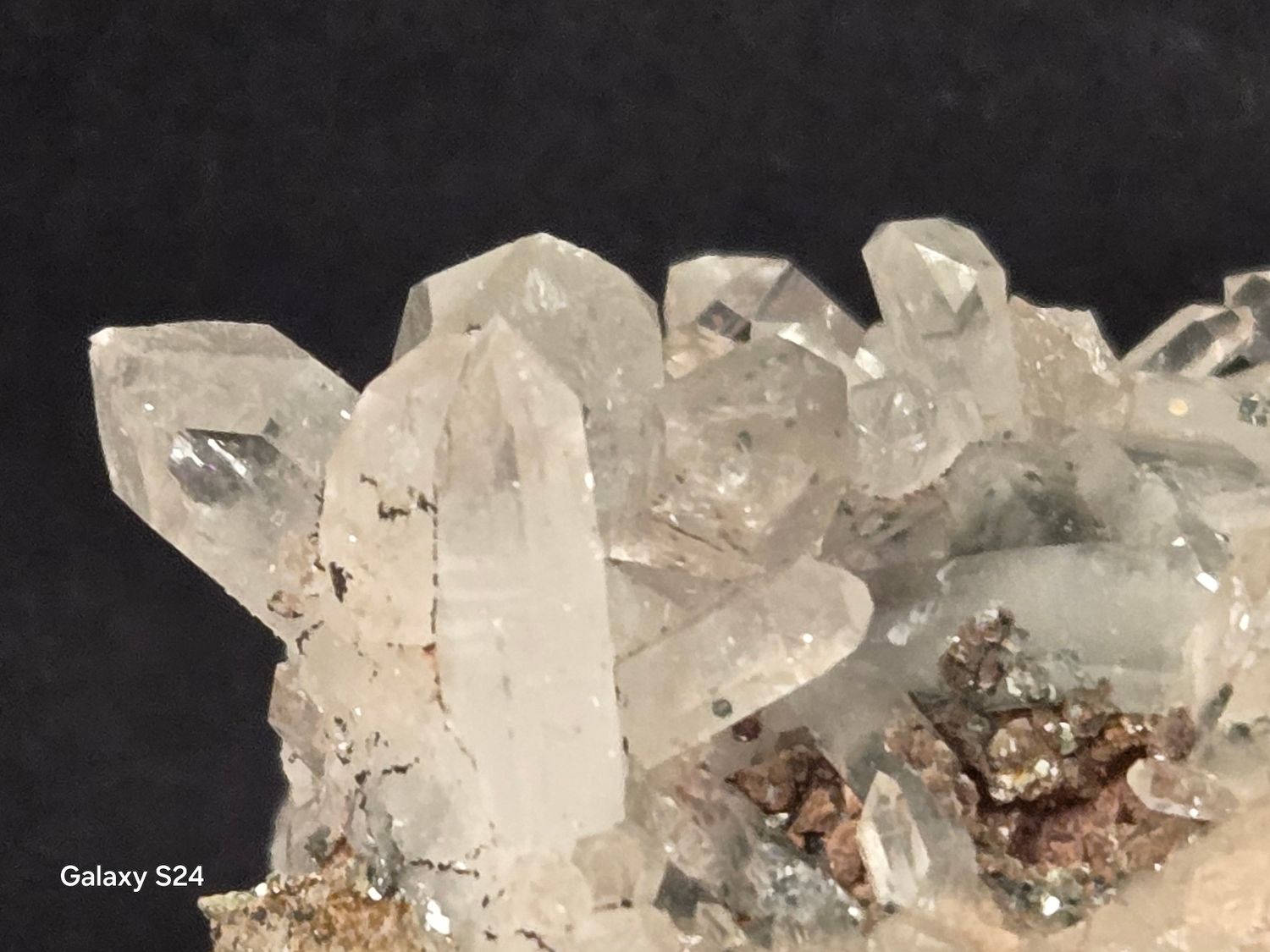 Colombian Lithium Quartz w Fuchsite 
