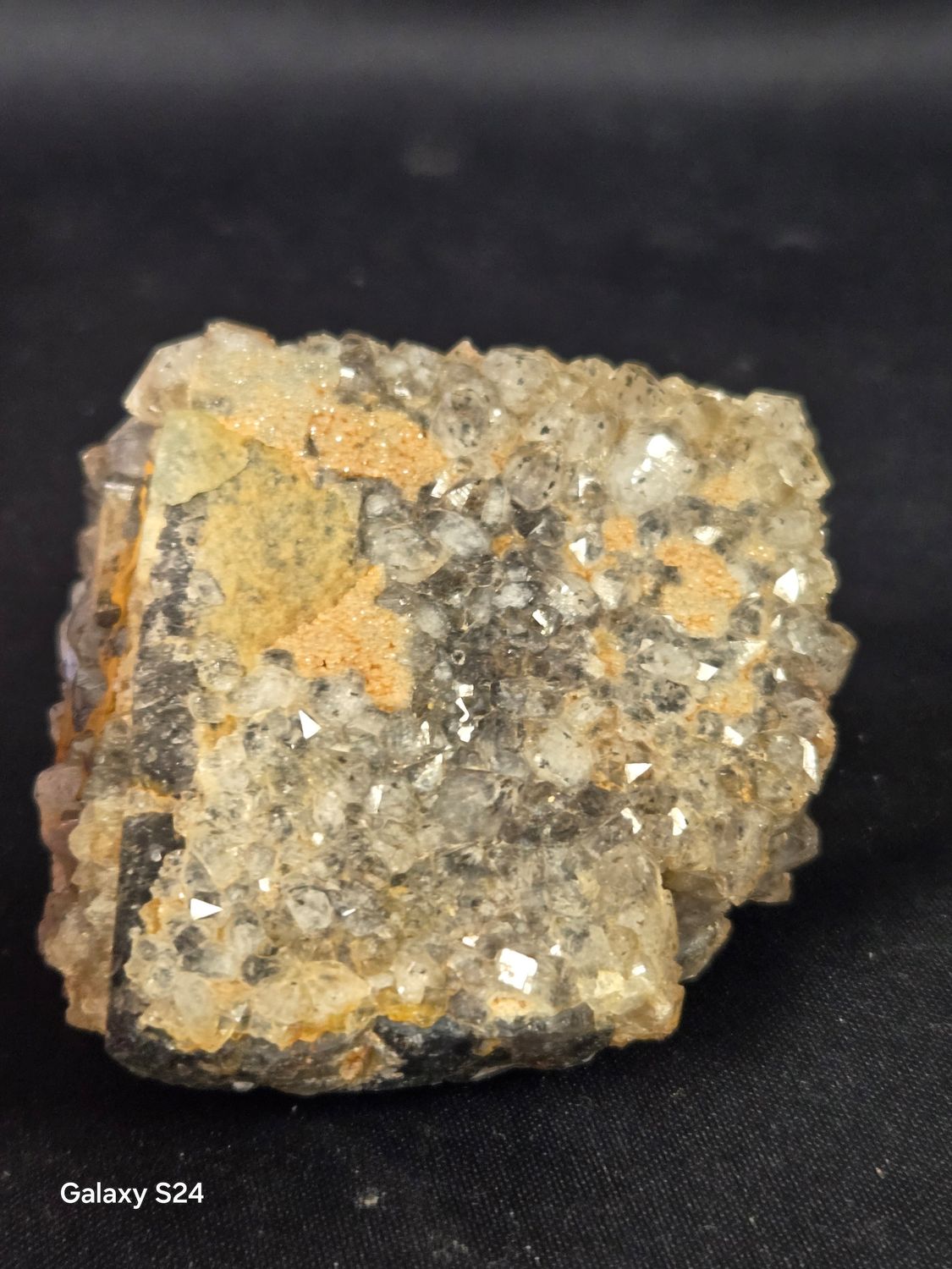 Nigerian Fluorite W Quartz II