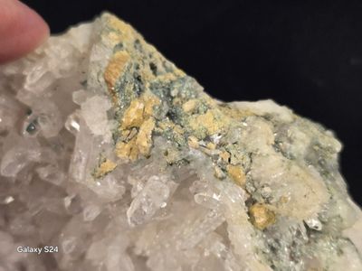 Colombian Lithium Quartz w Fuchsite smII
