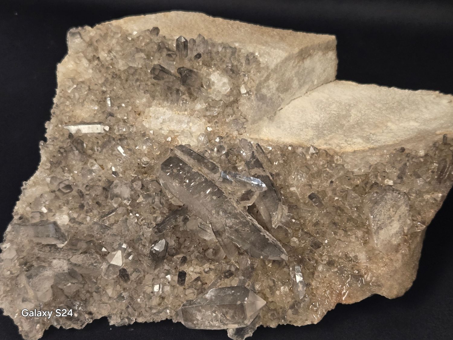 Lithium W large Quartz points 