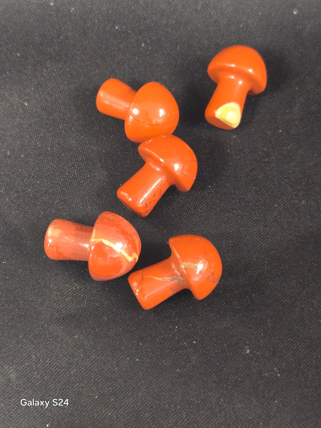 Red Jasper Mushrooms Mini