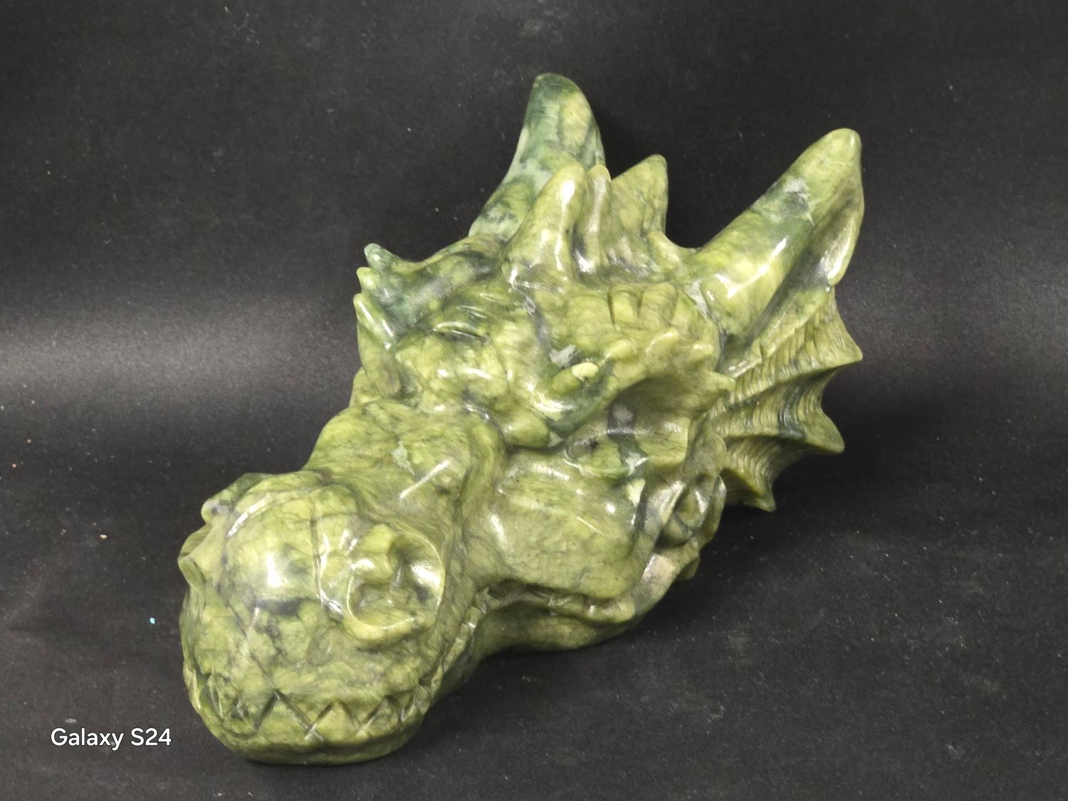 Dragons Head Green Jade