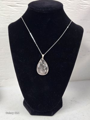  Smoky Quartz Drop Pendants from Brazil 