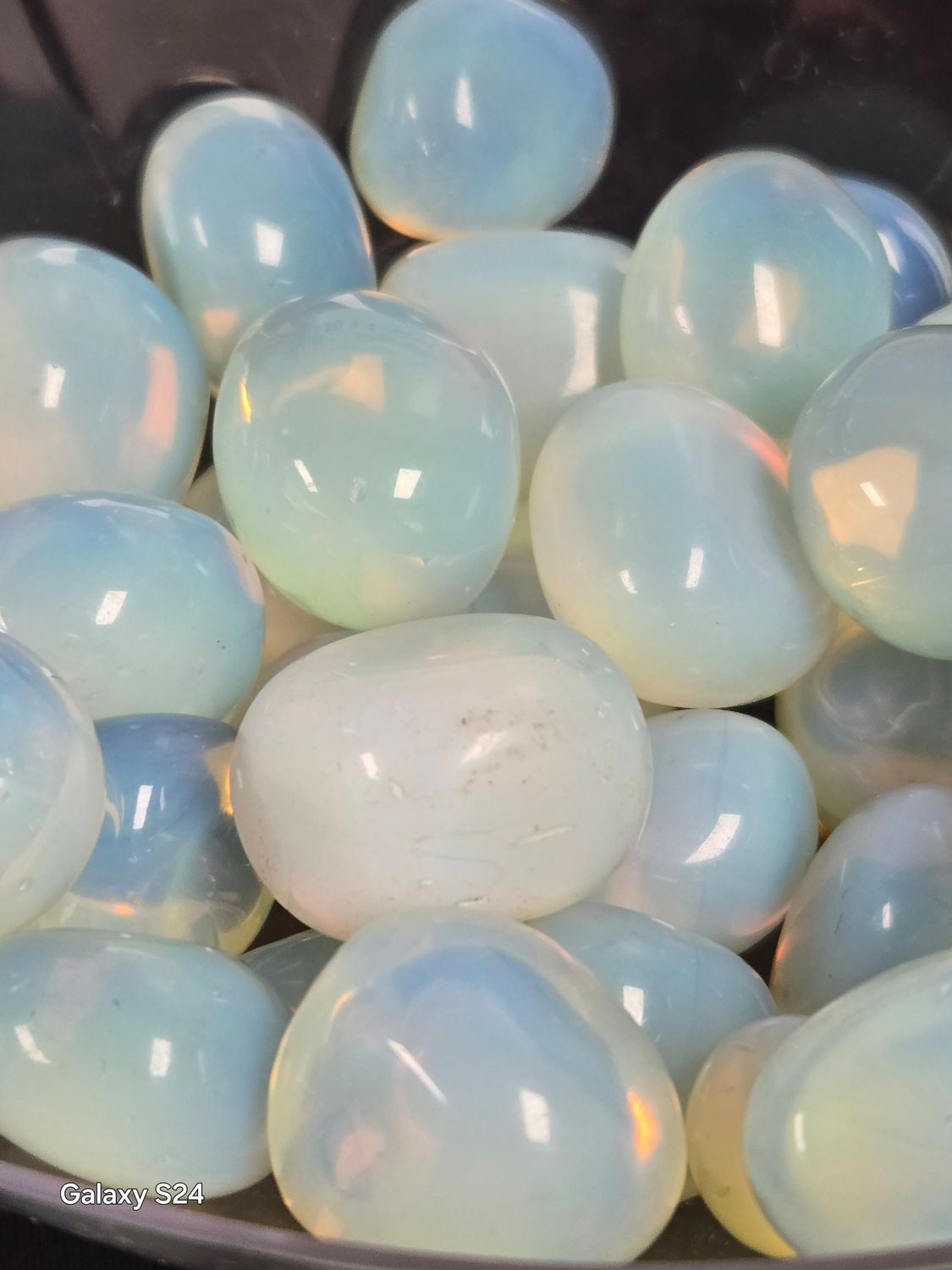 Opalite Tumbles Man Made
