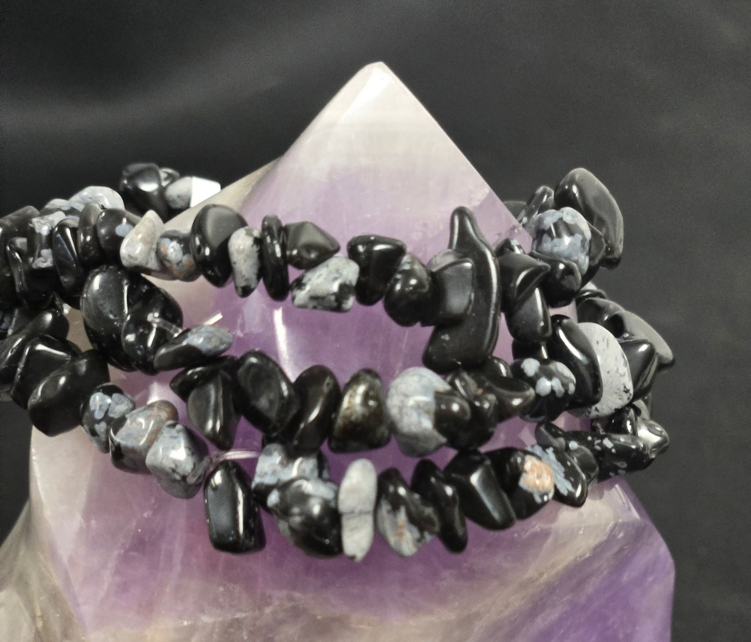 Snowflake Obsidian Chip 