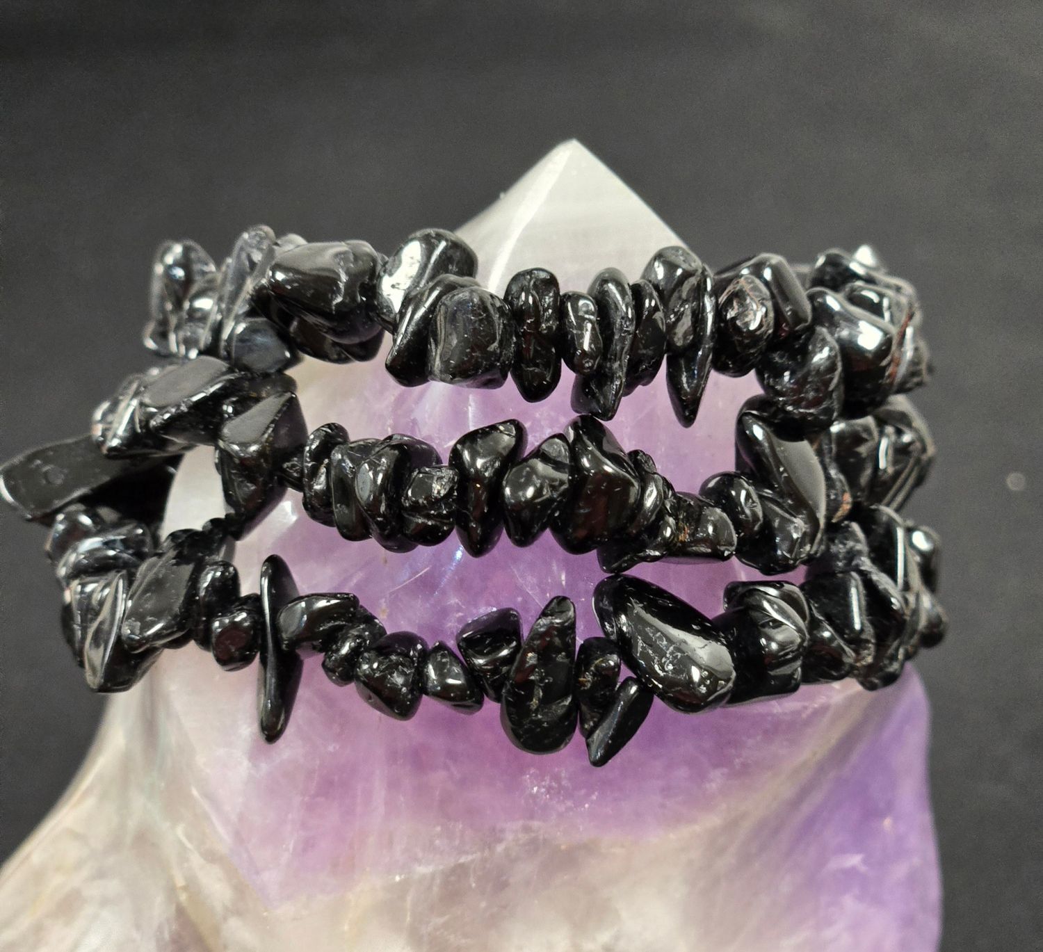 Black Tourmaline Chip