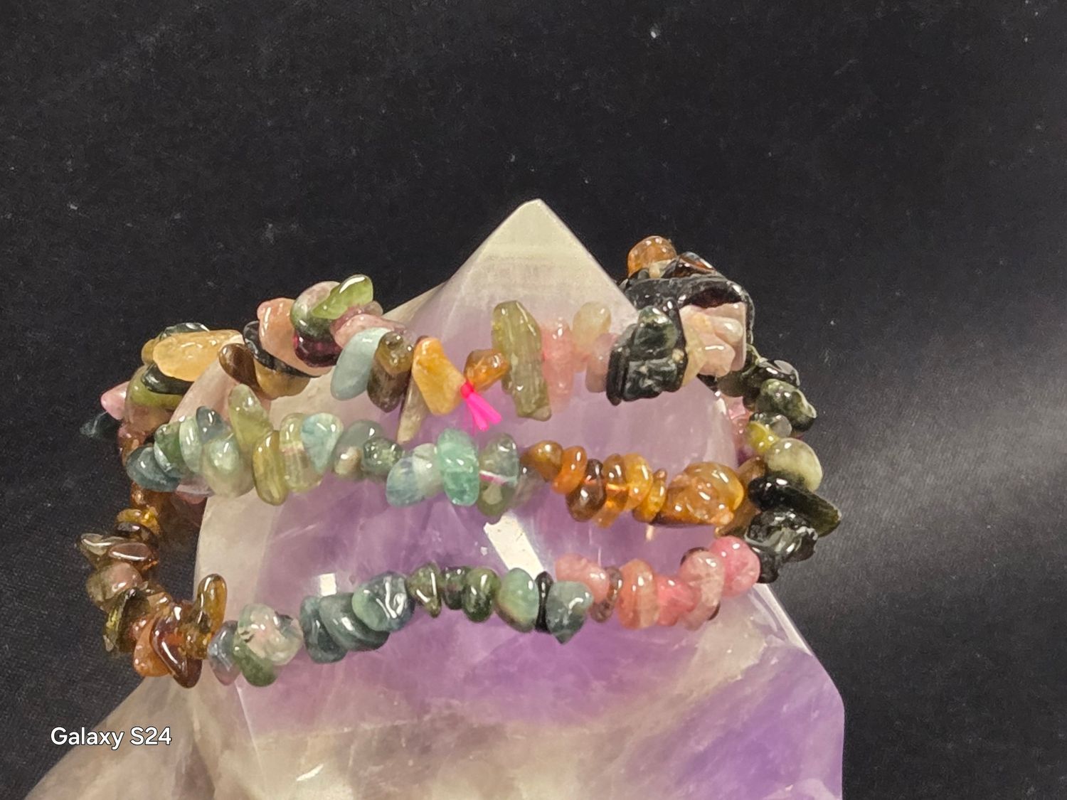 Watermelon Tourmaline Chip