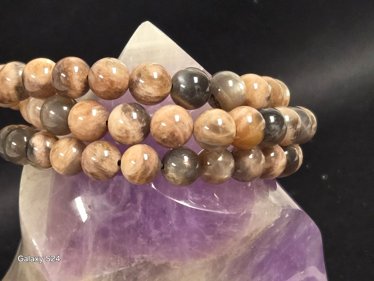 Black Moonstone 8mm