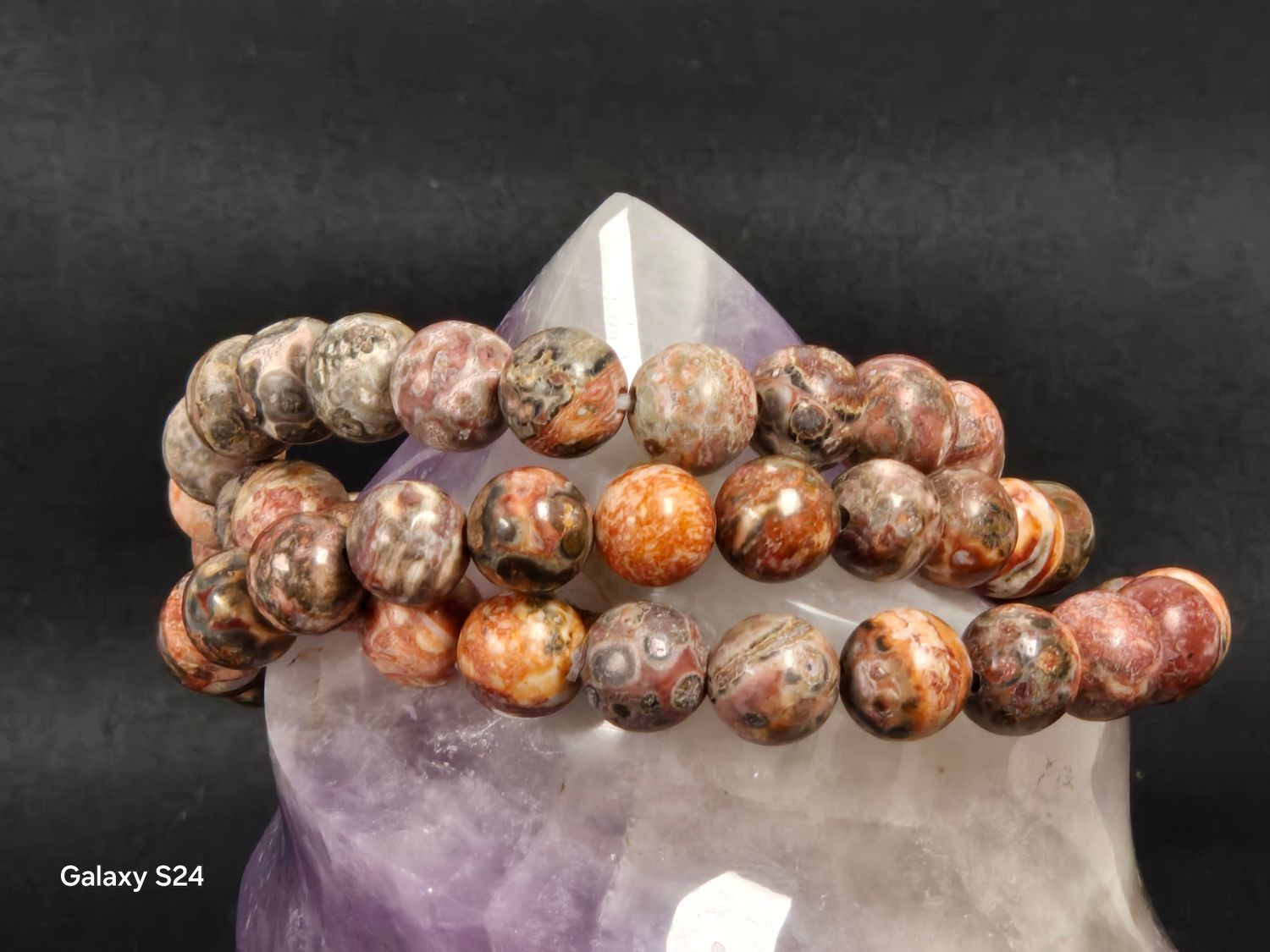 Leopard skin Jasper 8mm