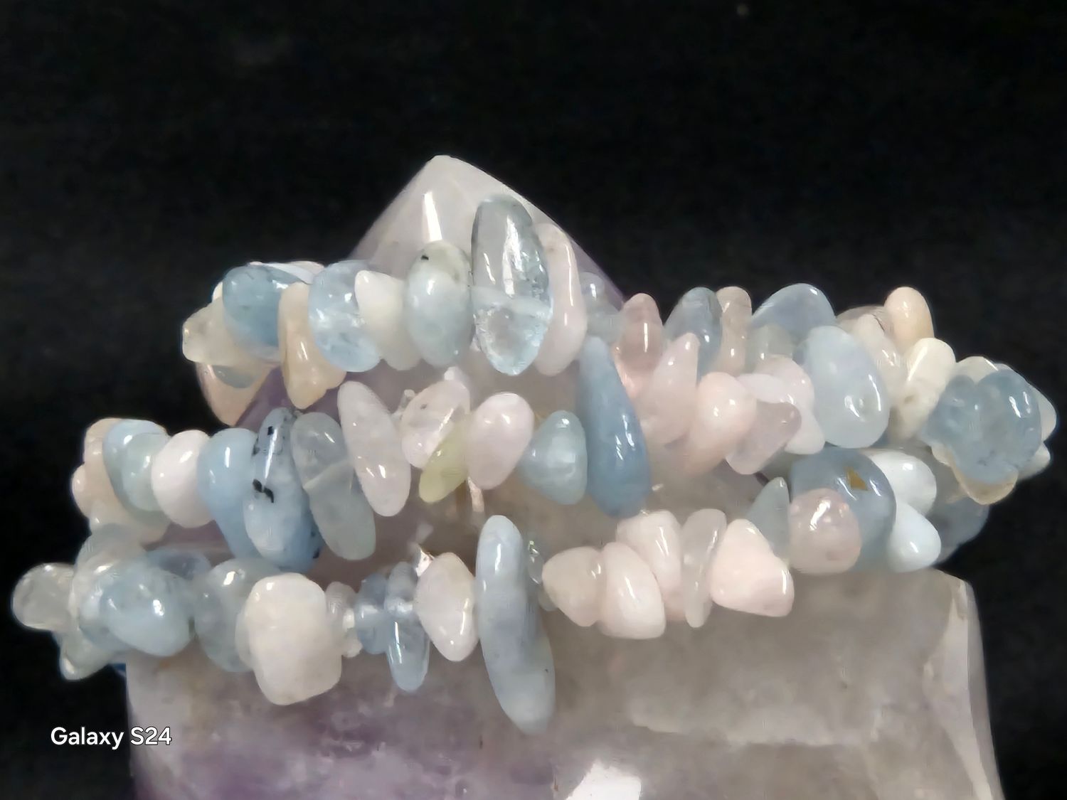Morganite w Berly Chip