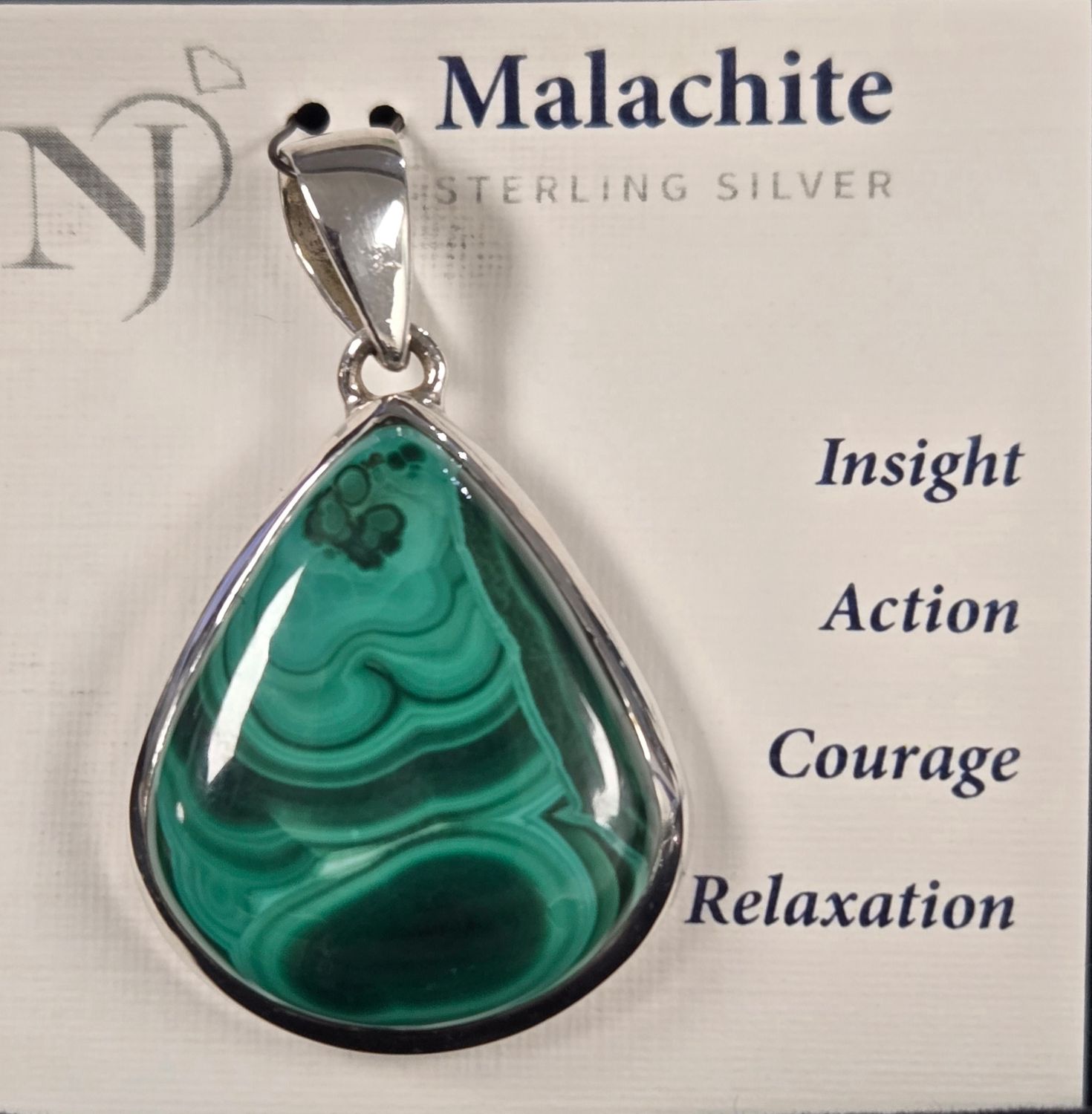 Malachite Congo Pendant 