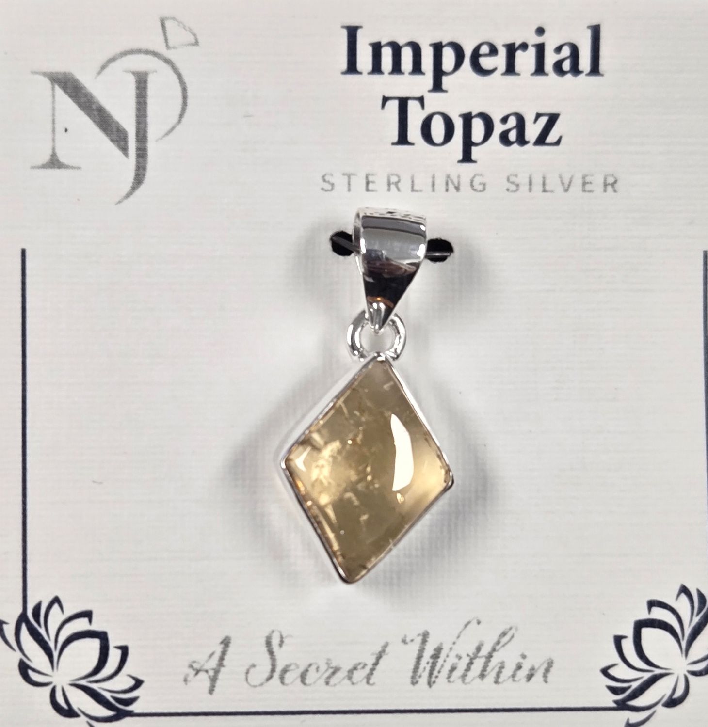 Imperial Topaz Pendant 