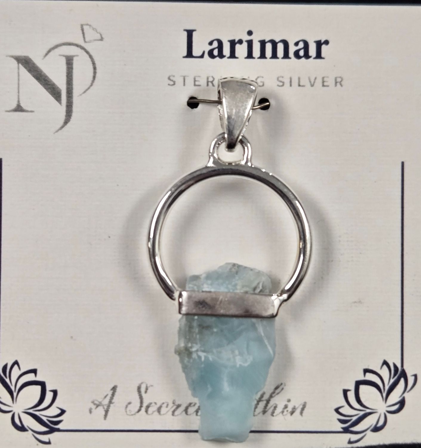 Larimar Pendant 