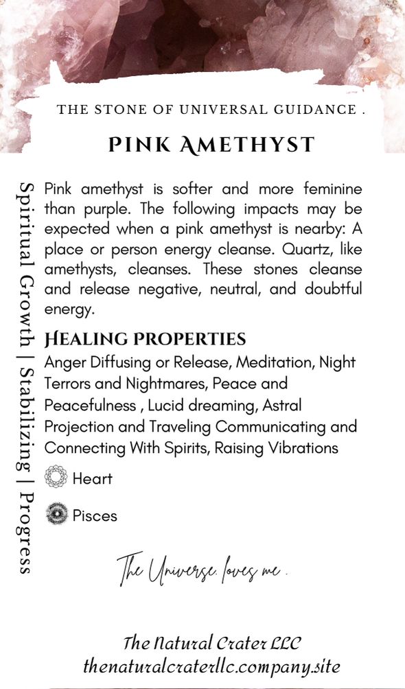 Pink Amethyst