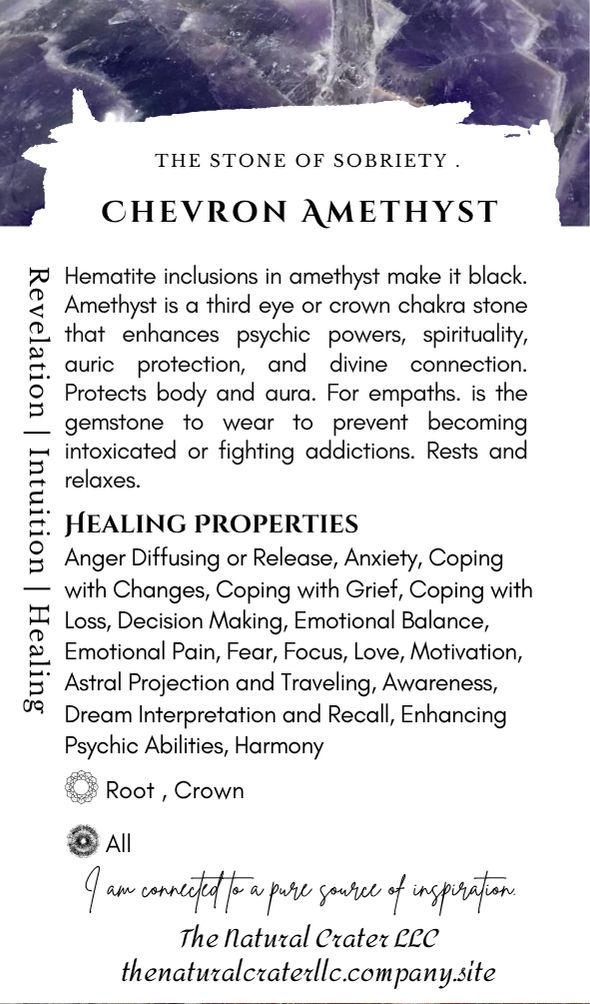 Chevron Amethyst