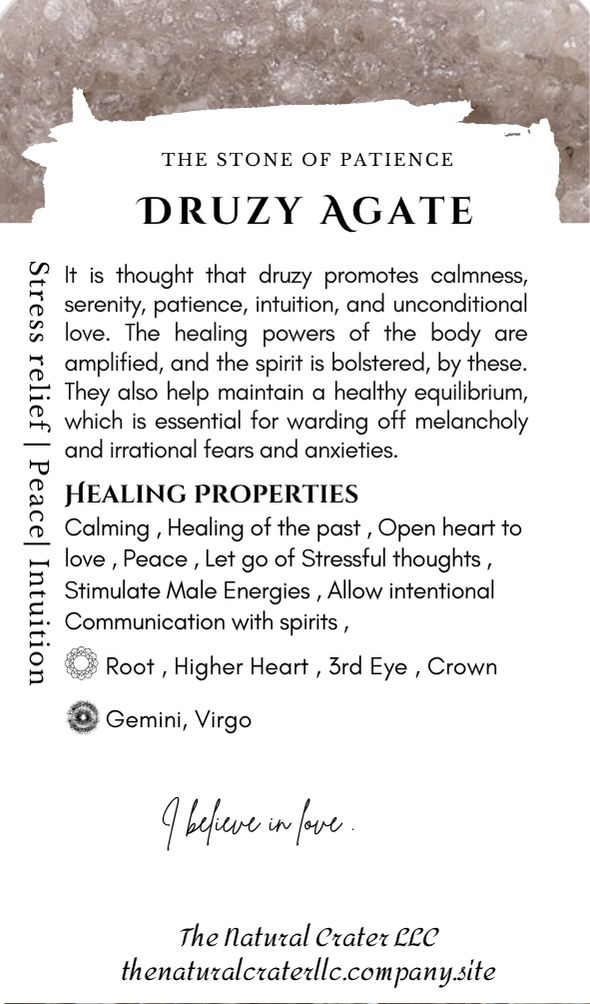 Druzy Agate