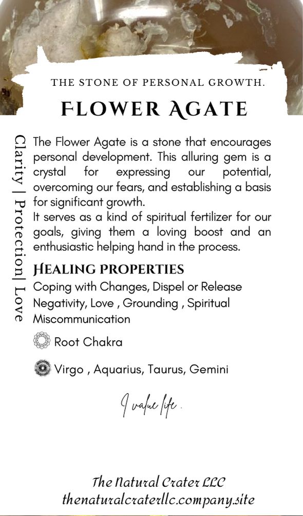 Flower Agate