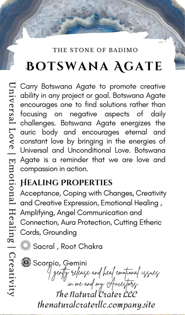 Botswana Agate
