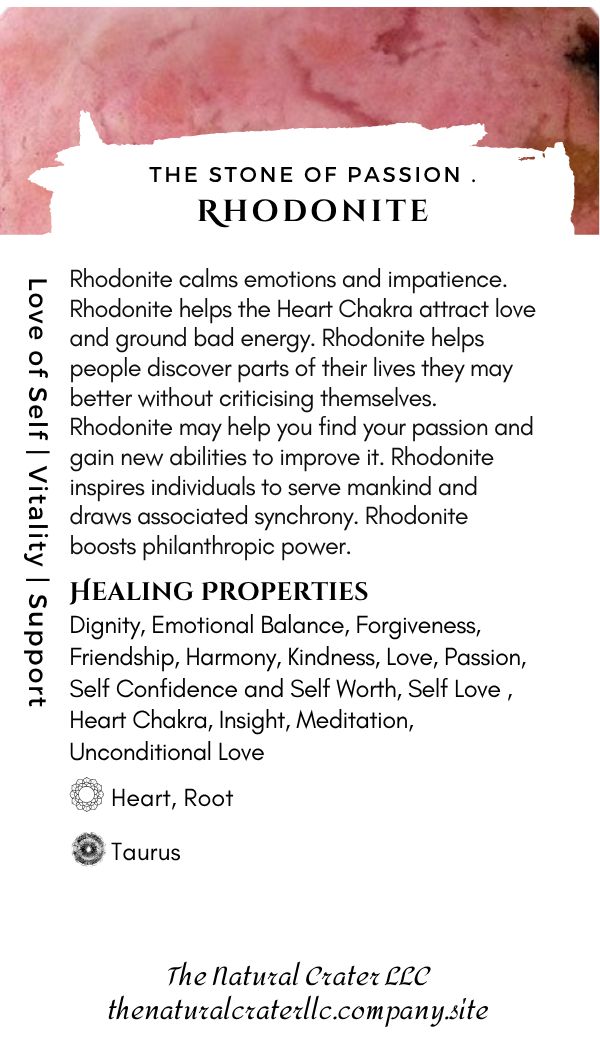 Rhodonite Info