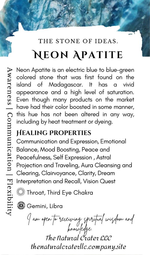 Neon Apatite